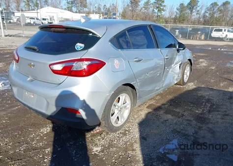 2018 Chevrolet Cruze Lt Auto из США, поврежденный, VIN 3G1BE6SM5JS650703